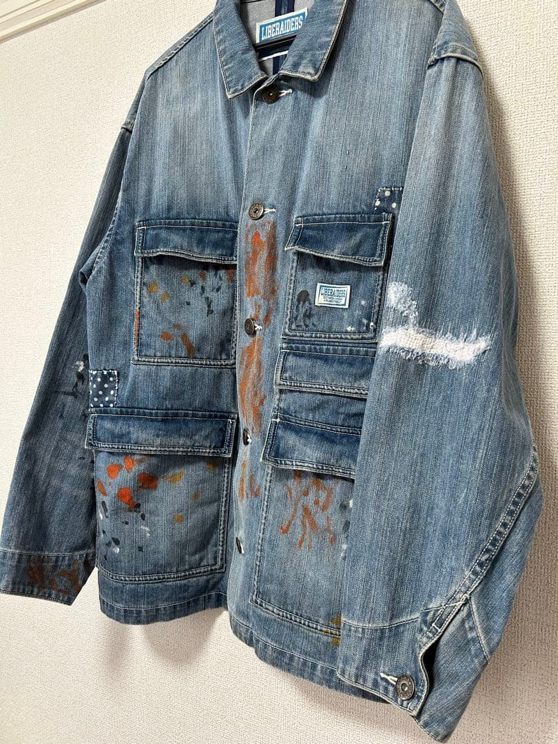 【美品】 Liberaiders リベレイダース　デニムジャケット