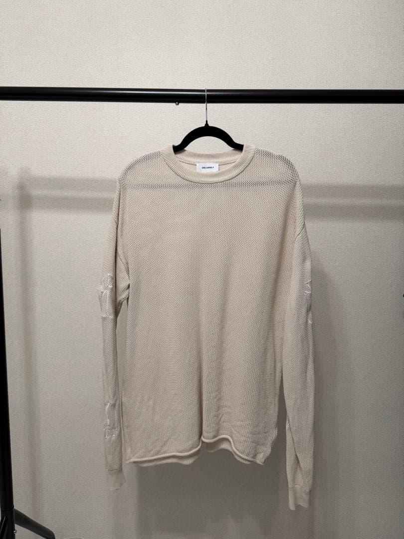 トップス RAW BANNED CROCHET CREW