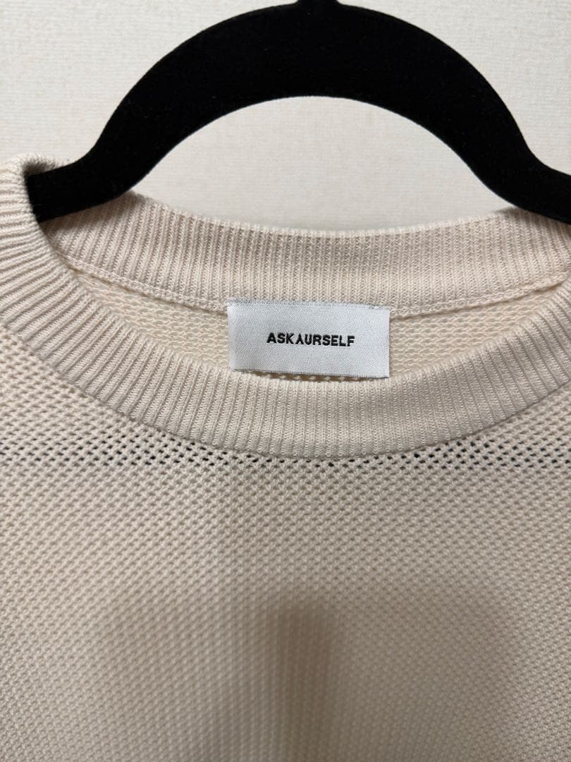 トップス RAW BANNED CROCHET CREW