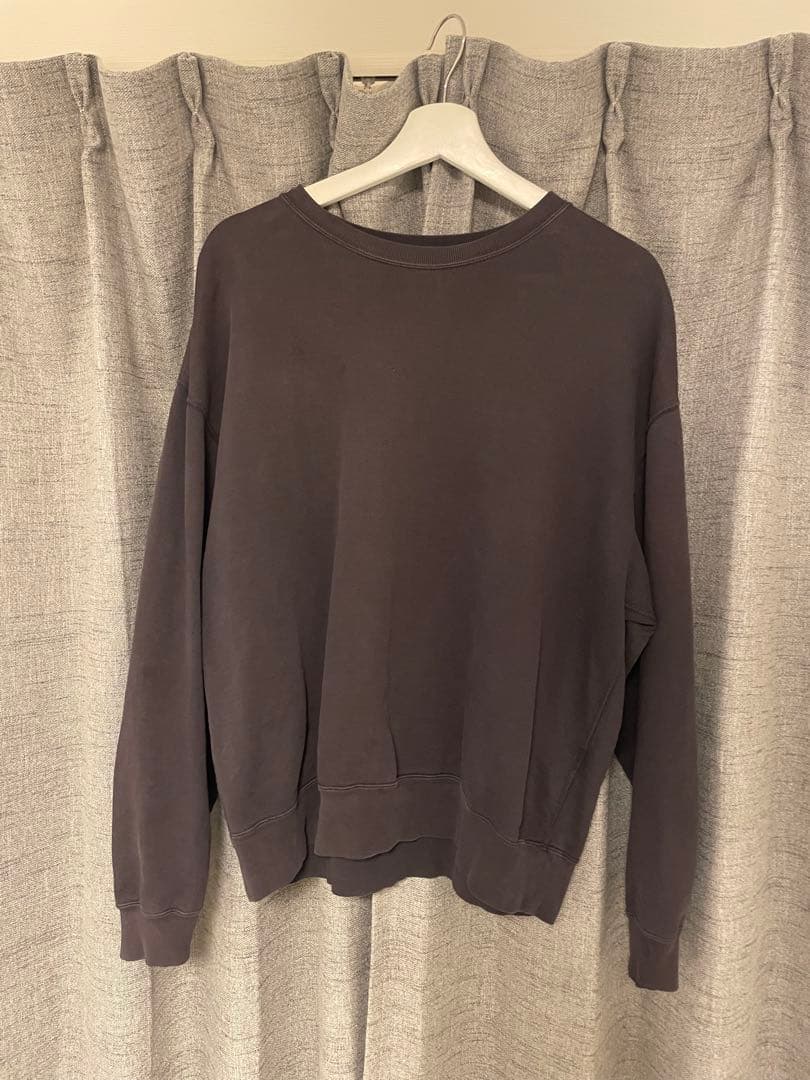 AURALEE SUPER SOFT SWEAT BIG P/Oネイビーサイズ3