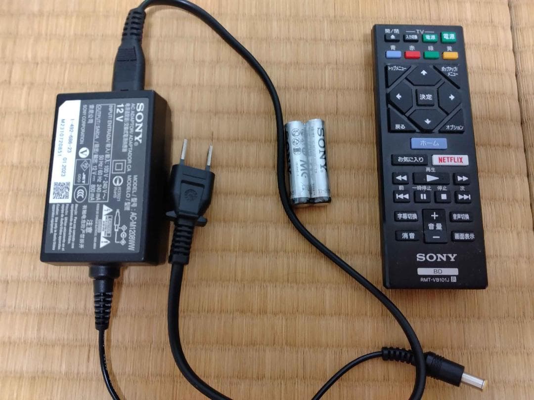 【2023年製】 SONY BDP-S1500 ブルーレイプレーヤー