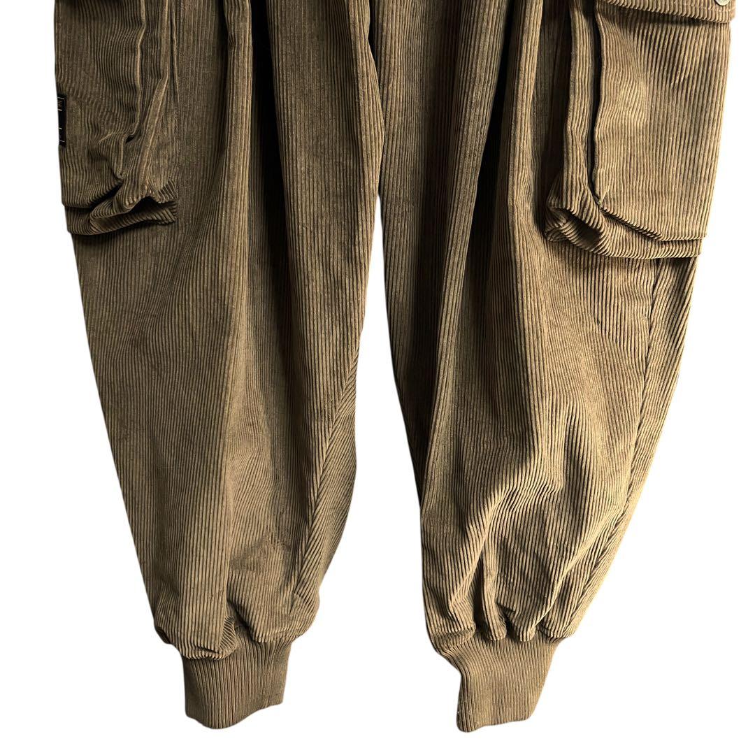 glamb グラム Corduroy Deformed Pants L ブラウン