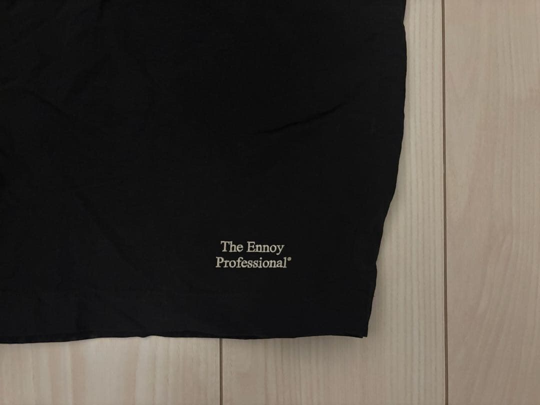 ennoy NYLONSHORTS BLACK ナイロンショーツ　Lサイズ