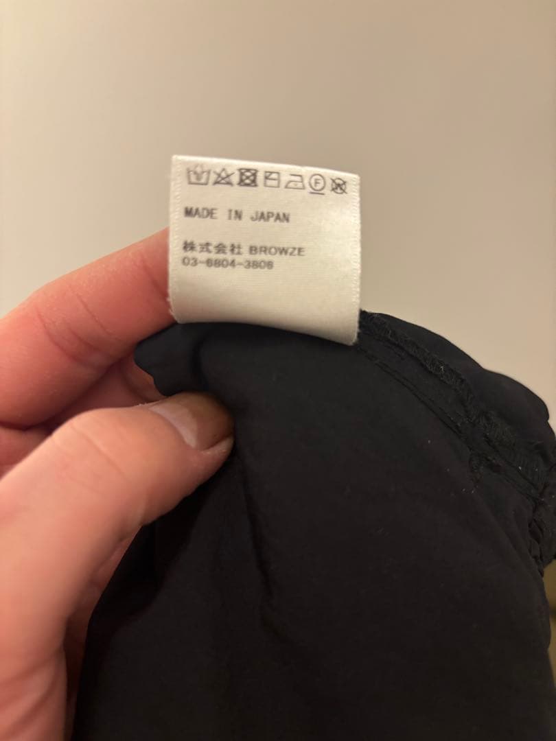 ennoy NYLONSHORTS BLACK ナイロンショーツ　Lサイズ