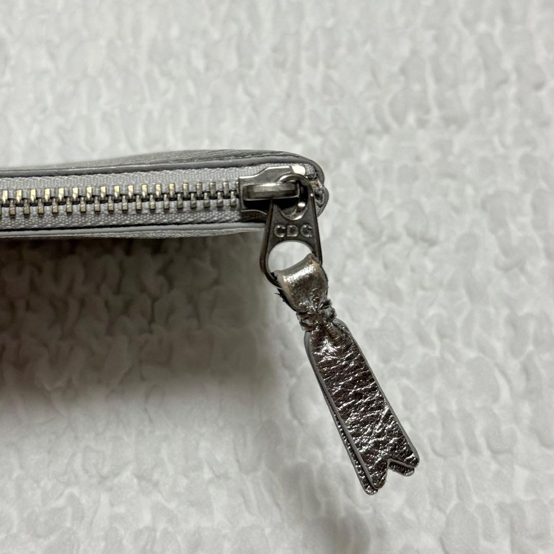 【17日までの限定価格】コムデギャルソン シルバー ウォレット 財布