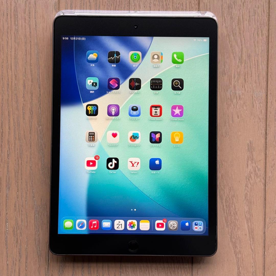 Apple iPad第８世代 スペースグレー WI-FIセルラーモデル100%