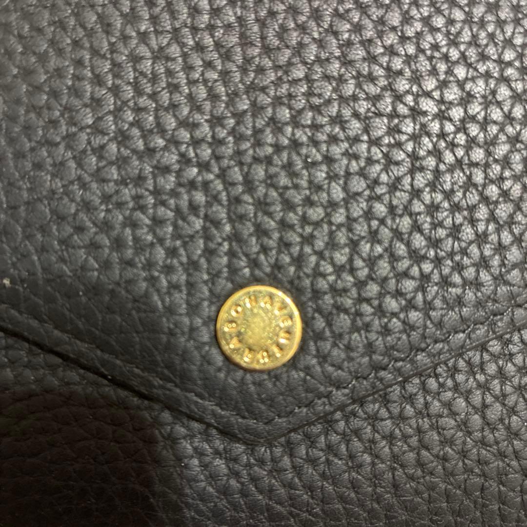 ボナベンチュラ 長財布　エンベロープ　黒