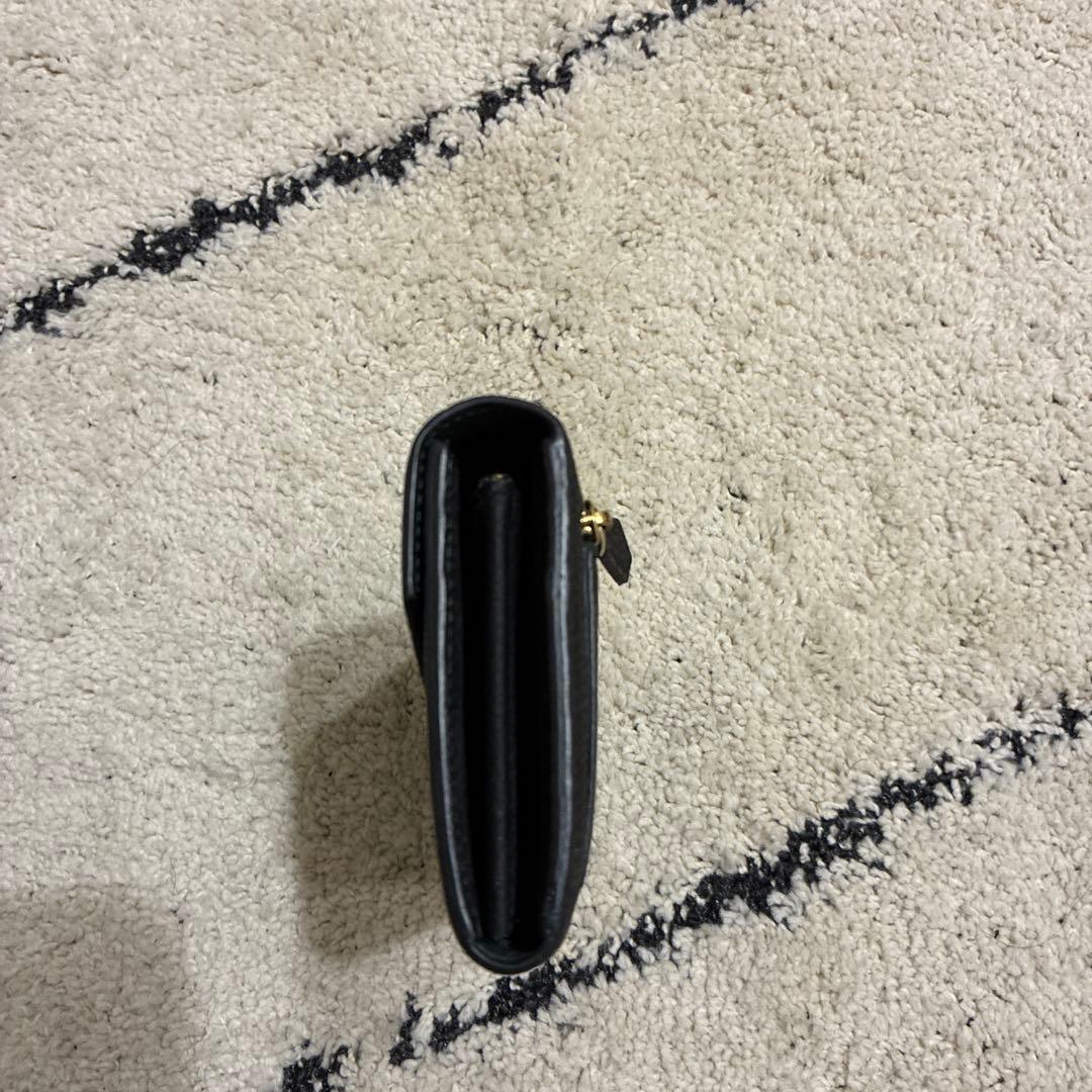 ボナベンチュラ 長財布　エンベロープ　黒