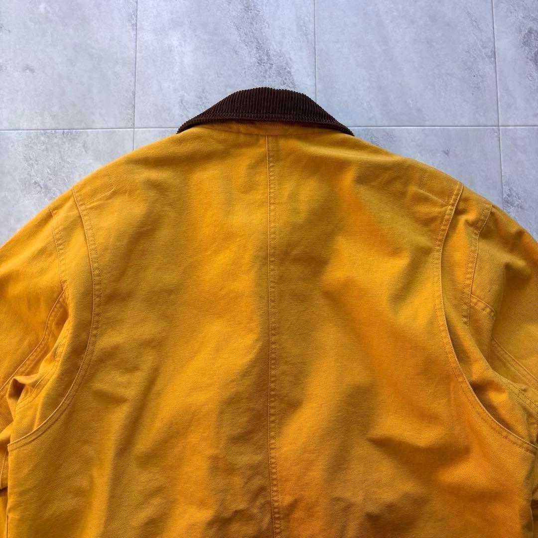 【レアカラー】ランズエンド ダックハンティングジャケット コーデュロイ イエロー