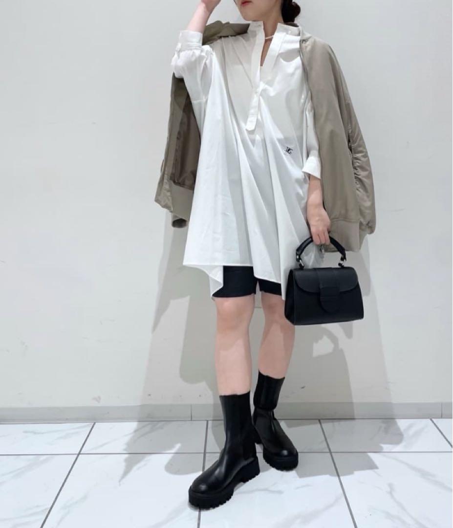 ウィムガゼット　センタープレスショートパンツ　BLACK SMサイズ