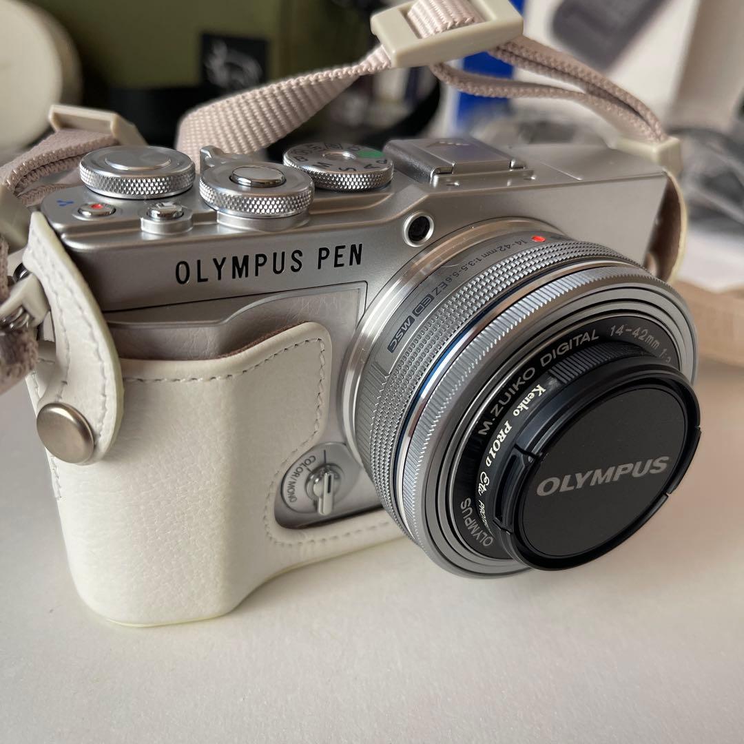 オリンパス E-P7 PEN EZダブルズームキット ミラーレス一眼