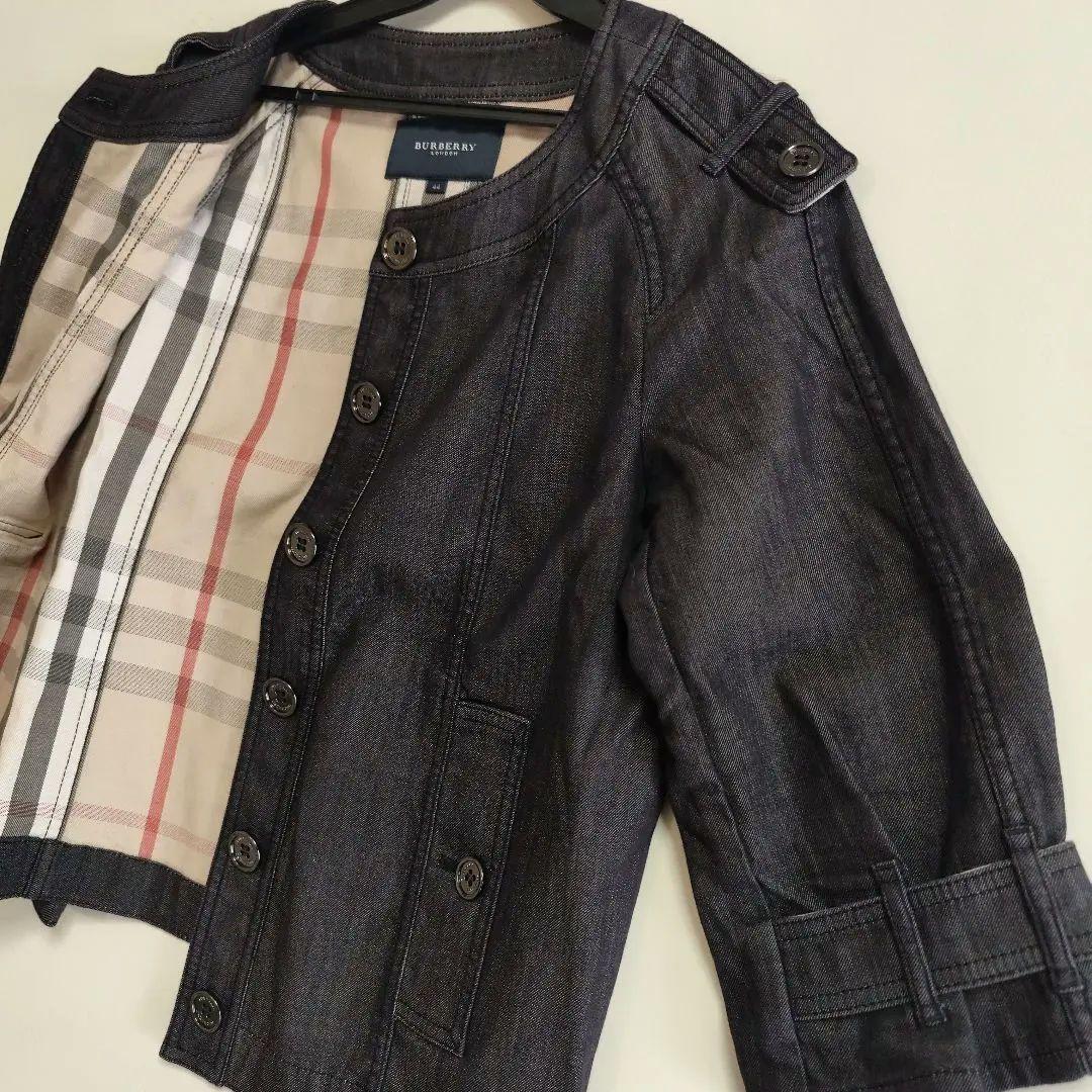 バーバリ　BURBERRY ダークグレー Gジャン　ジャケット 44