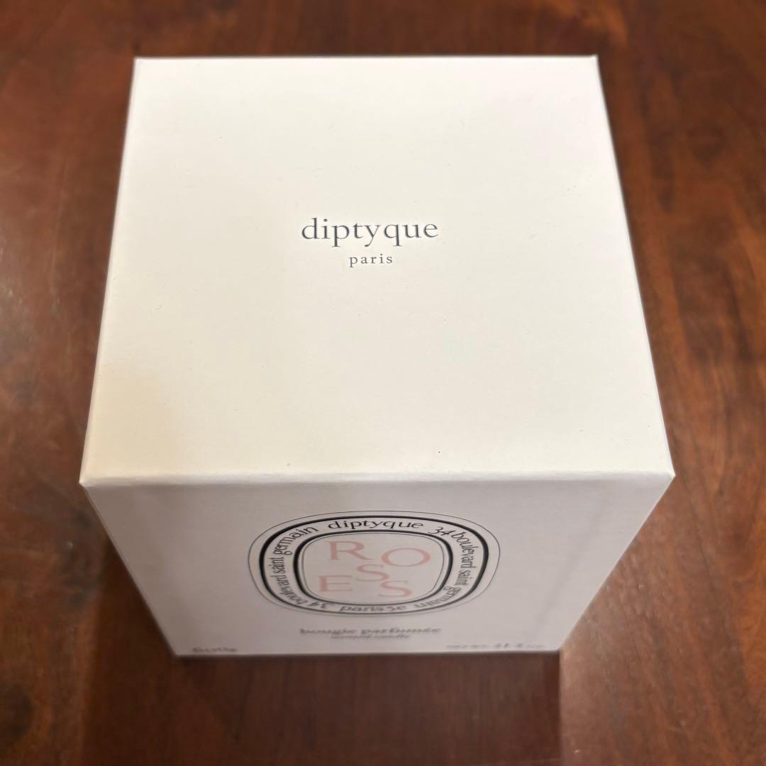 Bella 　diptyque ROSEキャンドル 600gラージサイズ