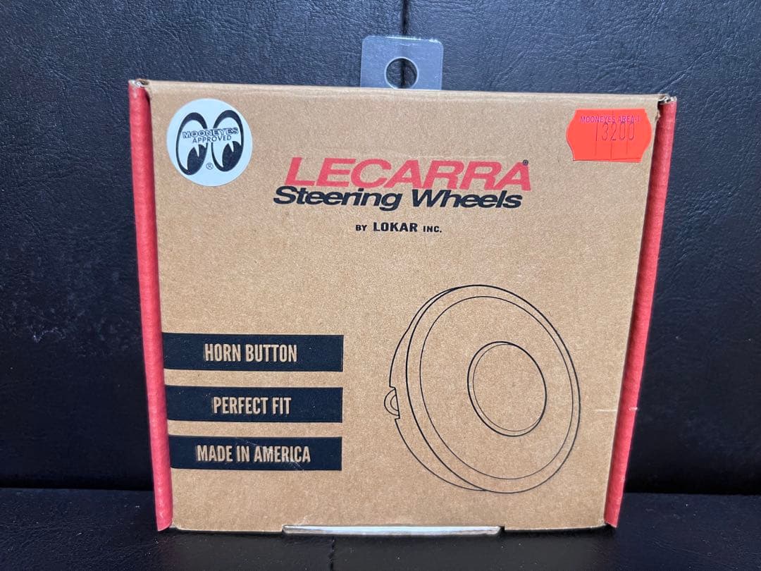 ☆美品☆ Lecarra レカラ ホーンボタン ポリッシュ 正規品 USA 箱付