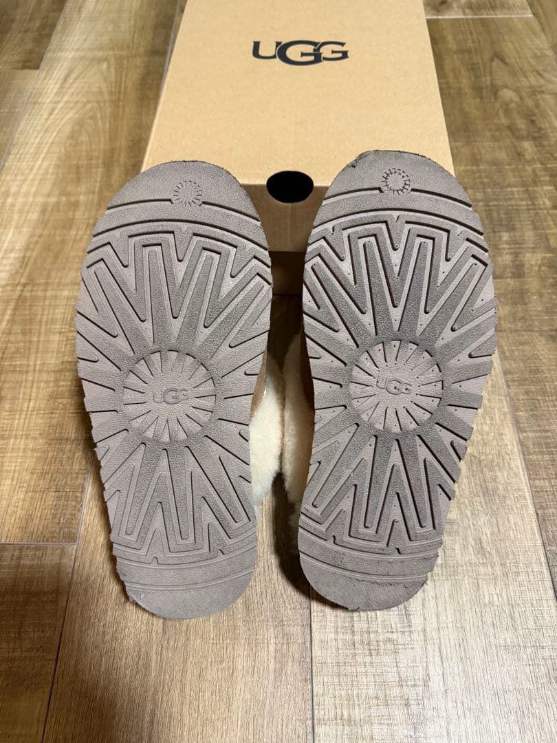 お値下げ中UGG アグ ディスケット 23cm チェスナット 厚底 サイズ6 箱