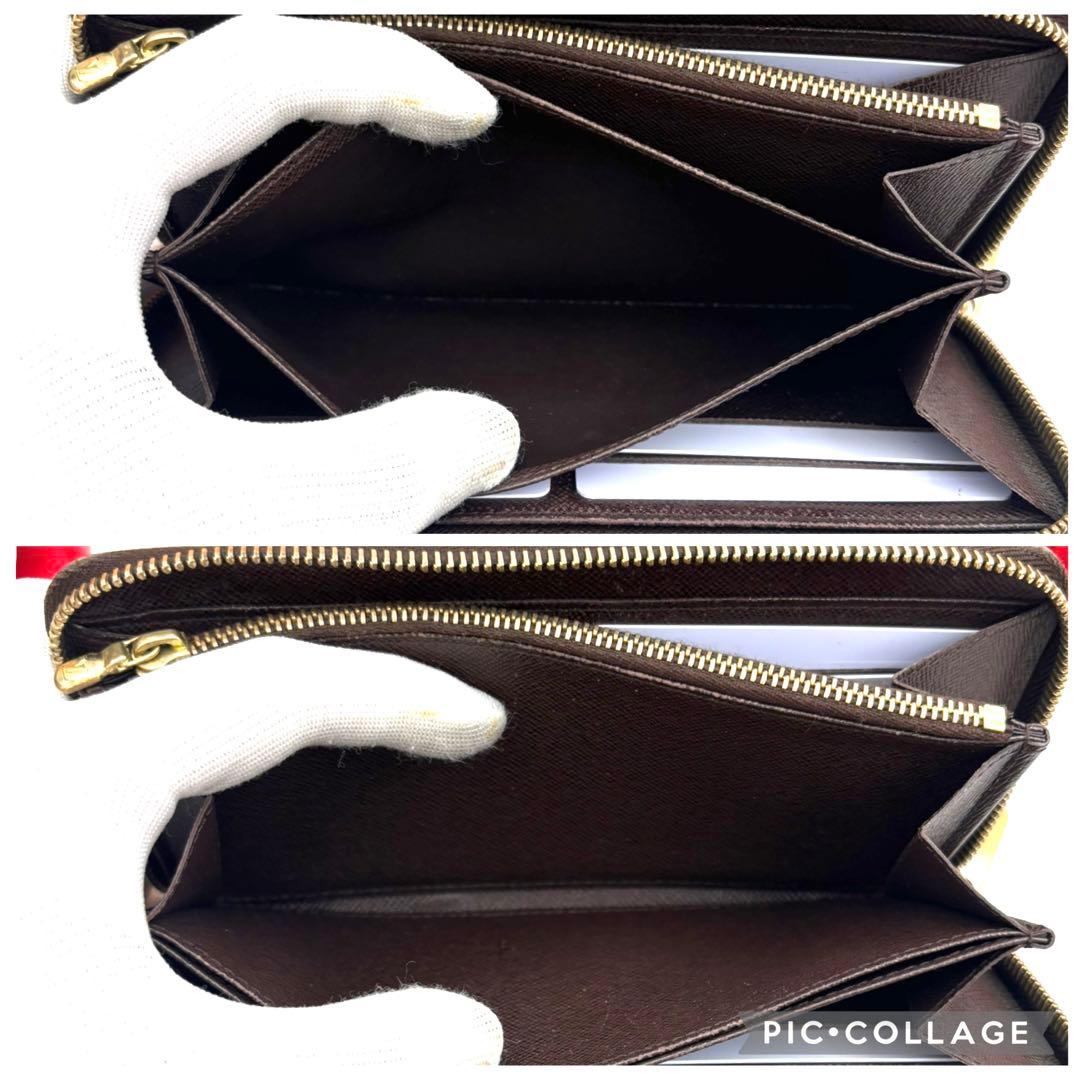 【極美品】 ルイヴィトン ダミエ ジッピーウォレット 長財布 ラウンドファスナー
