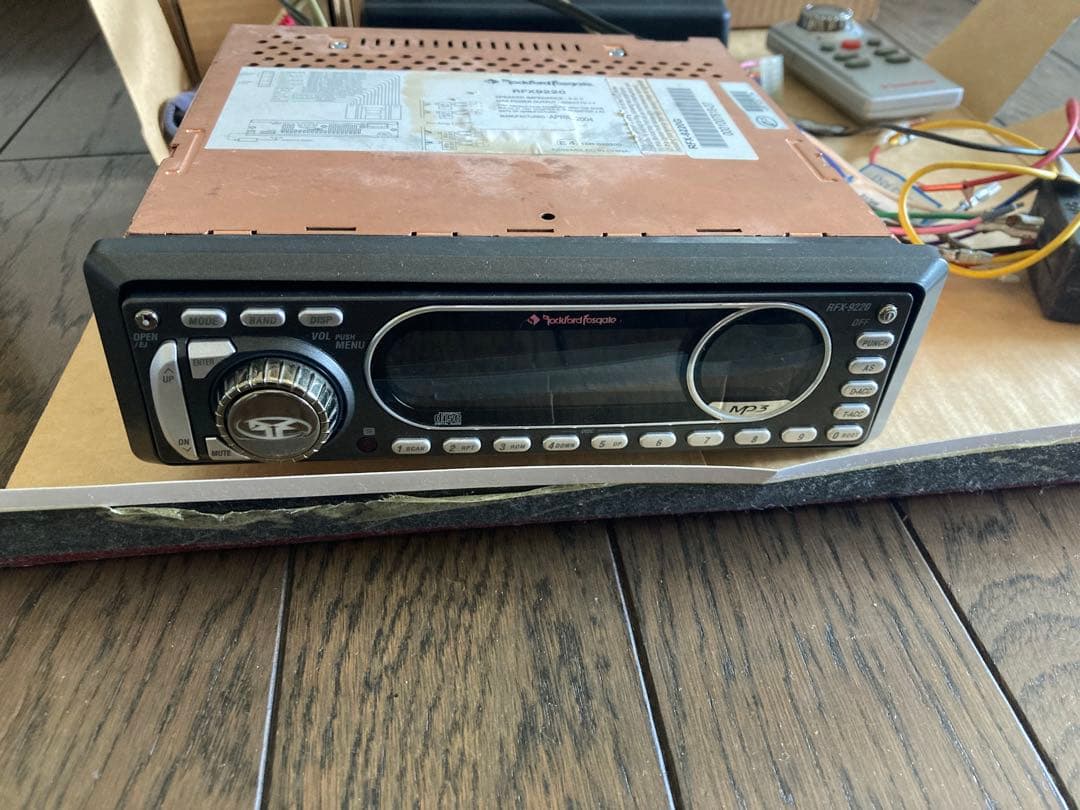 【よっしーさま専用】ROCKFORD RFX-9220 ヘッドユニット