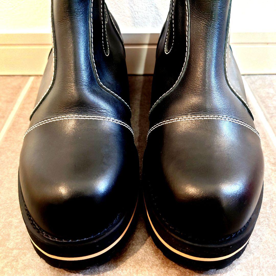 タ*カ様 試履 DEGNER BOM-1A サイドゴアレザーブーツ バイカーブー