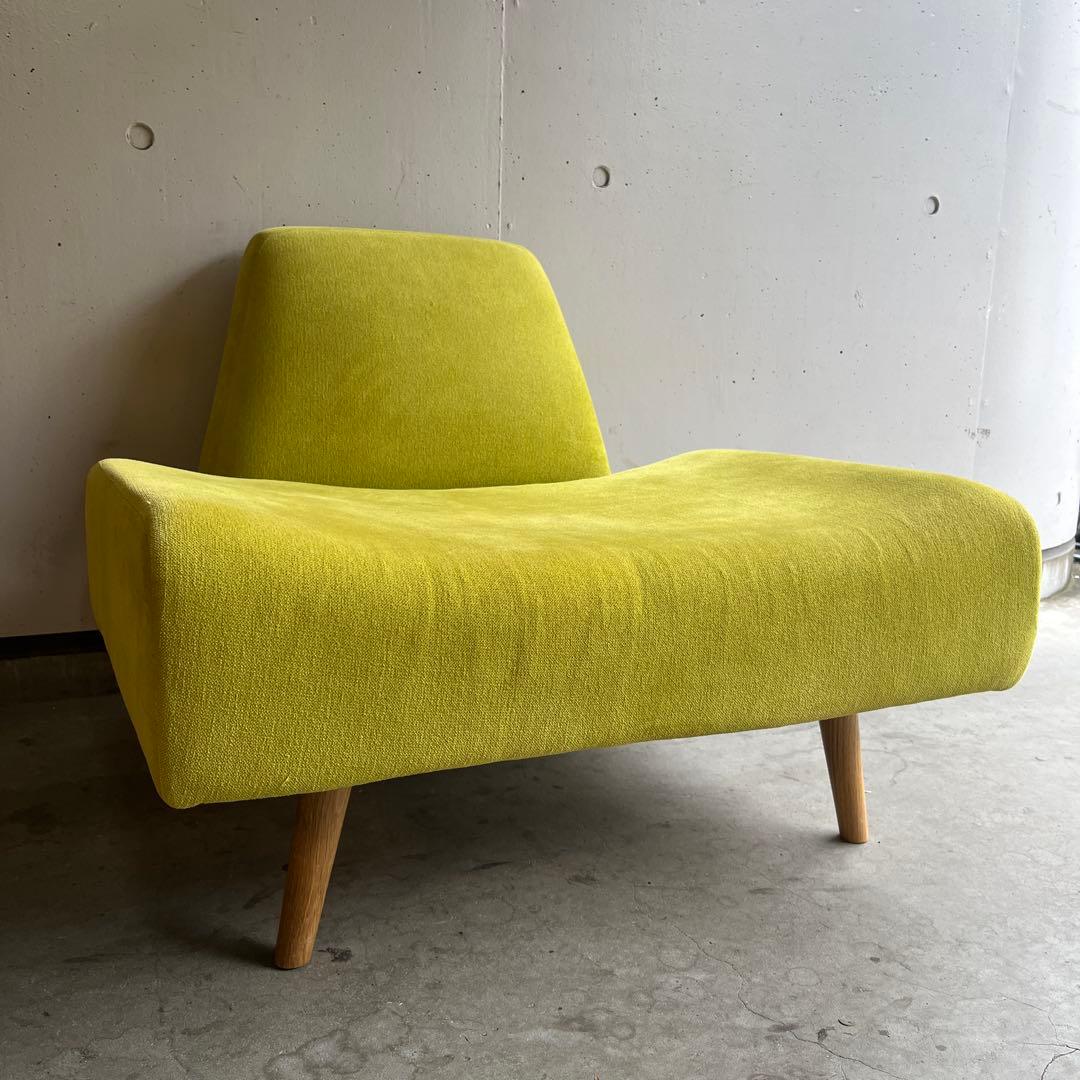 美品★ＩＤＥＥ　ＡＯ　ＳＯＦＡ　（１）　ＧＲＥＥＮ　イデー