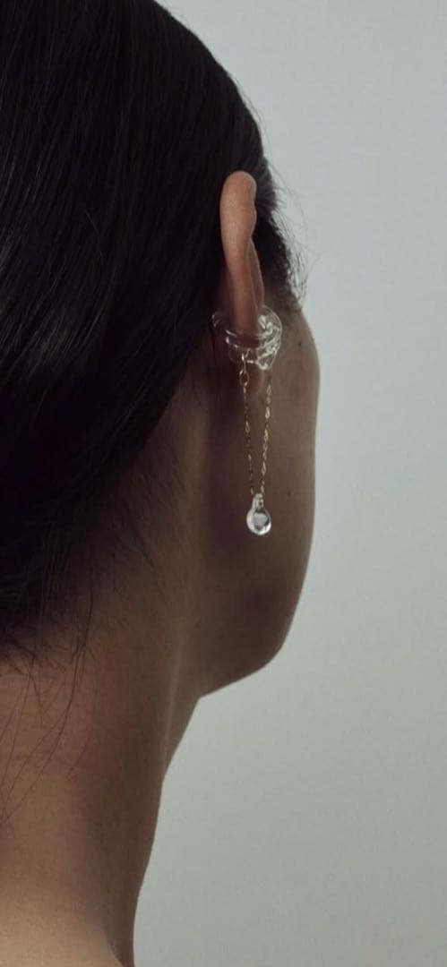 はやかわさま専用LUCE MACCHIA クリアピアス チェーン付き