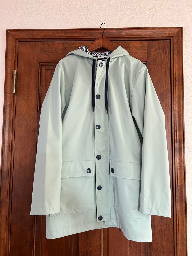 プチバトー　ヨットパーカー　XS ライトグリーン