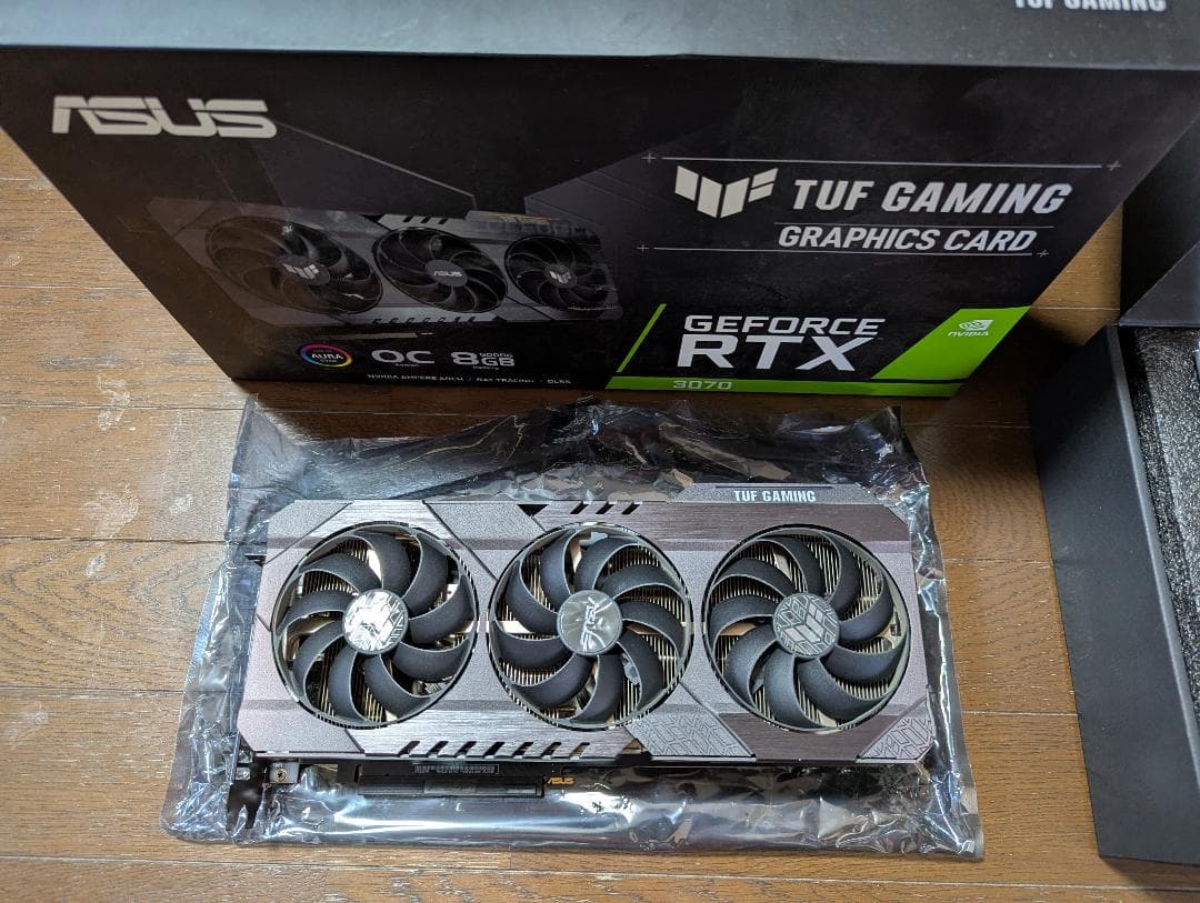 グラフィックボード・グラボ・ビデオカード ASUS TUF Gaming GeForce RTX 3070 OC 8GB