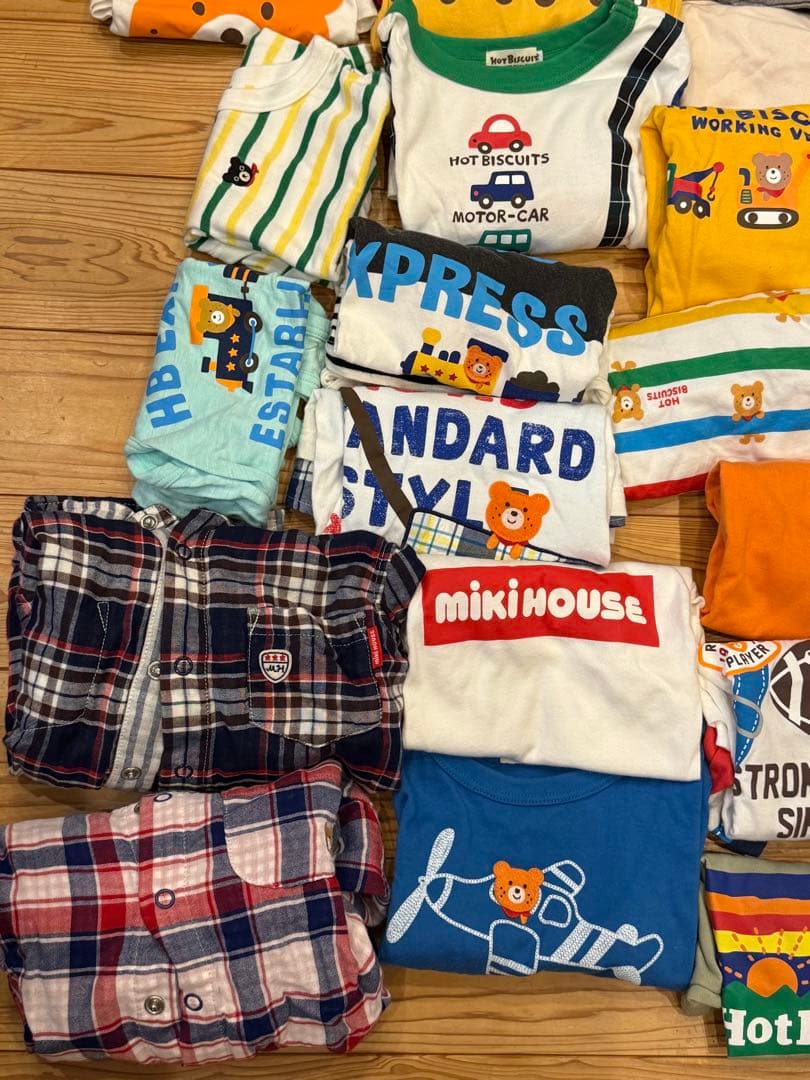 ミキハウス 子供服セット 110cm 61点