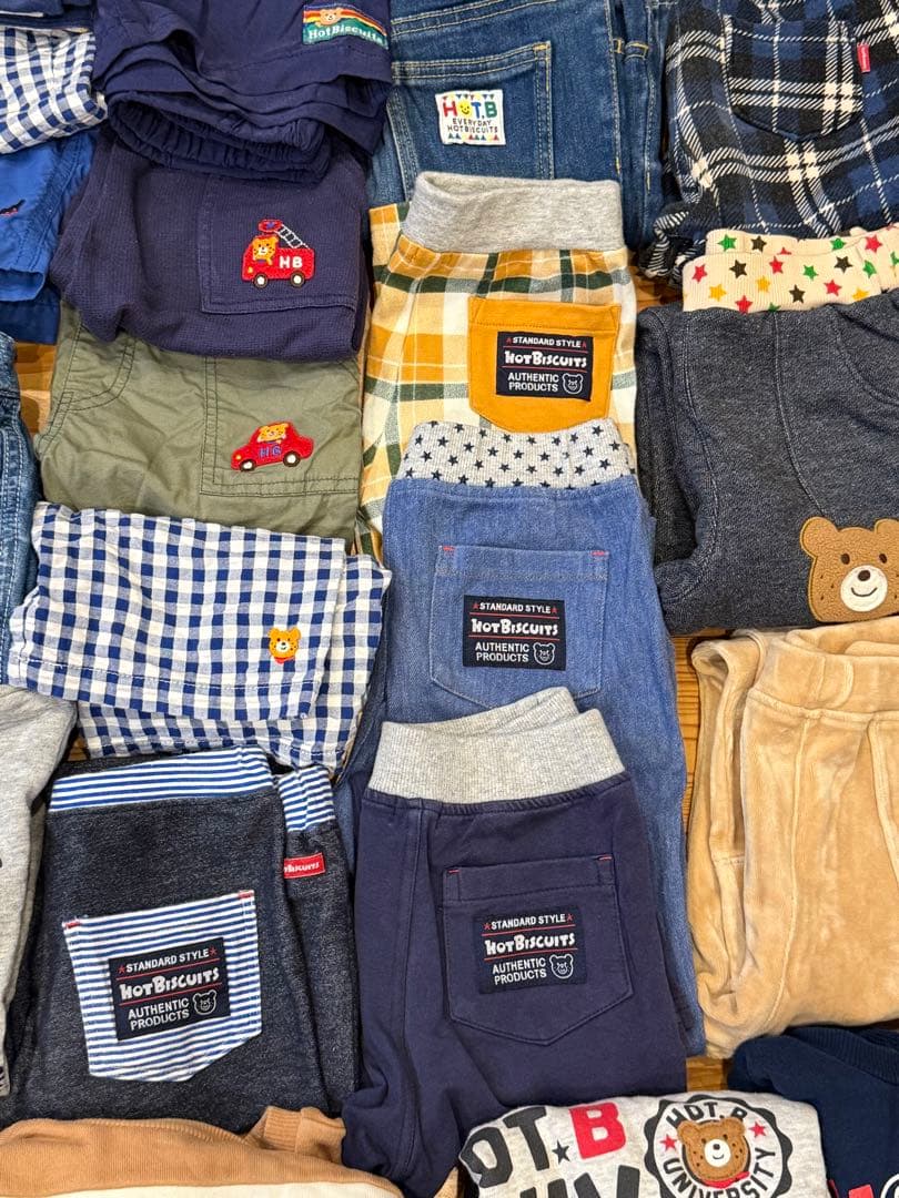 ミキハウス 子供服セット 110cm 61点