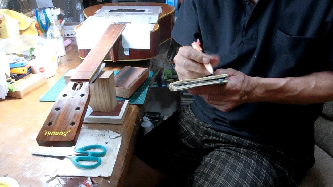 ❤️弦高調整!❤️新フレット「鈴木楽器 F-150R」❤️レトロな珍品ペグとロゴ