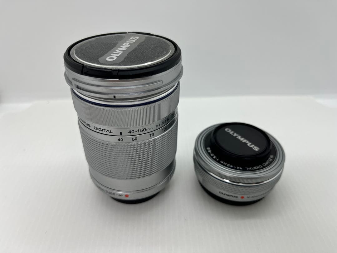 美品！OLYMPUS ミラーレス一眼　E-PL10 EZダブルズームレンズキット