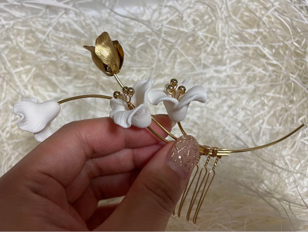 ブライダルアクセサリー　ヘッドドレス citron