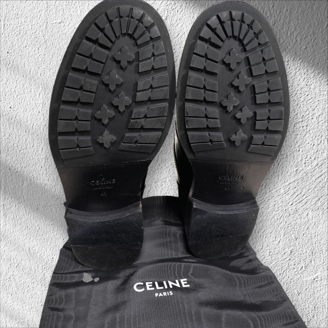 セリーヌ CELINE レースアップ ショートブーツ 41