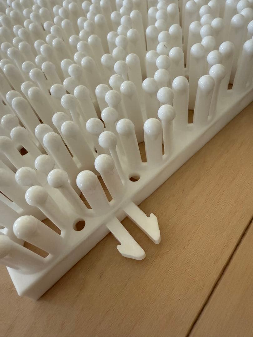 １２枚　スノートレーニング専用人工芝　スノーマット　ホワイト