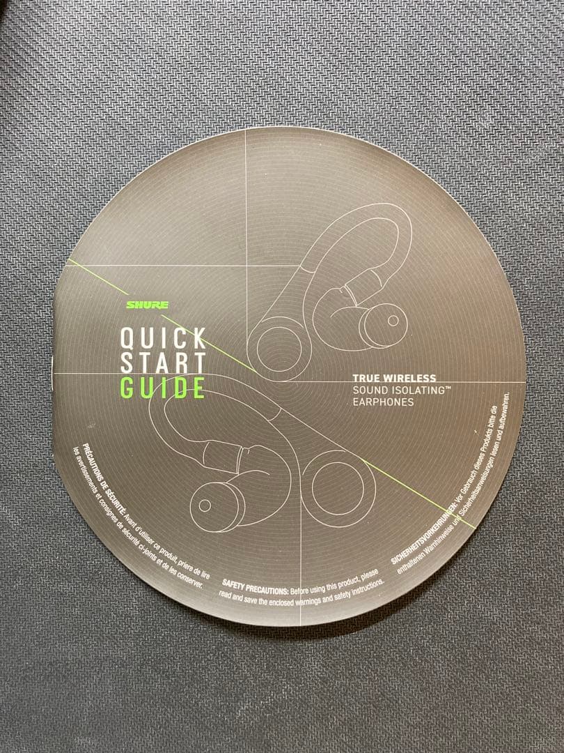 n*r様 【イヤー部分なし】SHURE SE-215 TW-2セキュアフィットア