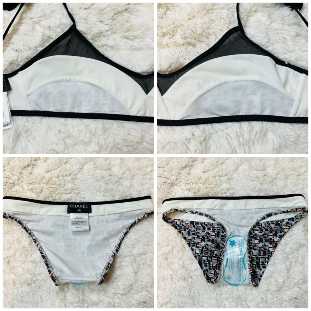 m*様 ⭐️新品未使用⭐️シャネル　水着　ビキニ　シャネルロゴ総柄　ココマーク