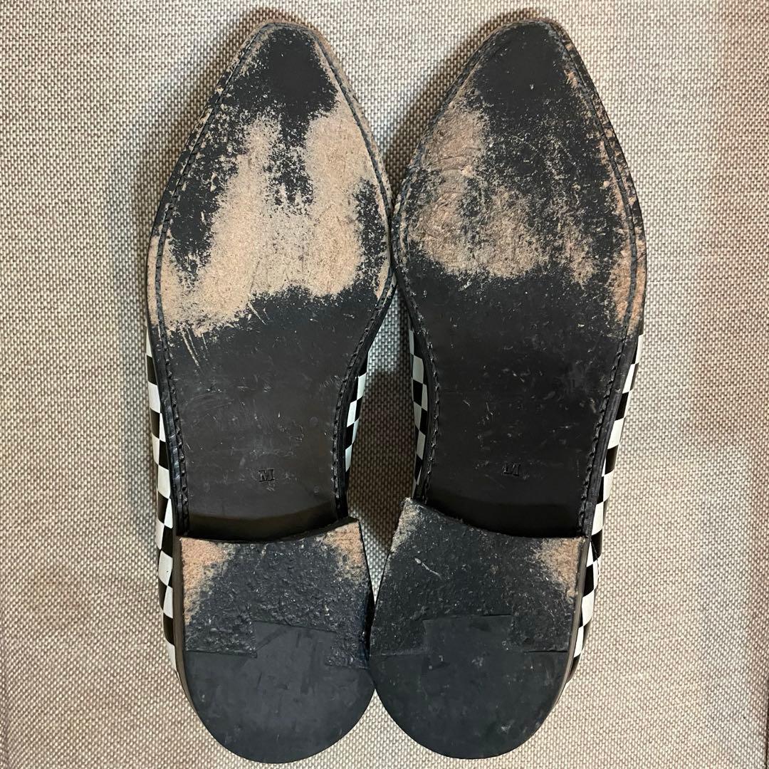 【JUNYA WATANABE】10SS チェック柄シューズ M（24.5㎝）