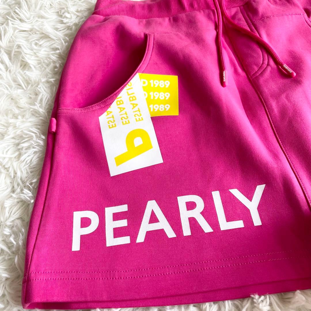 未使用　PEARLYGATES パーリーゲイツ　スウェットスカート　1 ピンク