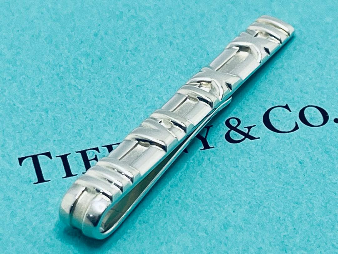 h601 美品　ティファニー　アトラス　1995 ネクタイピン　シルバー　925