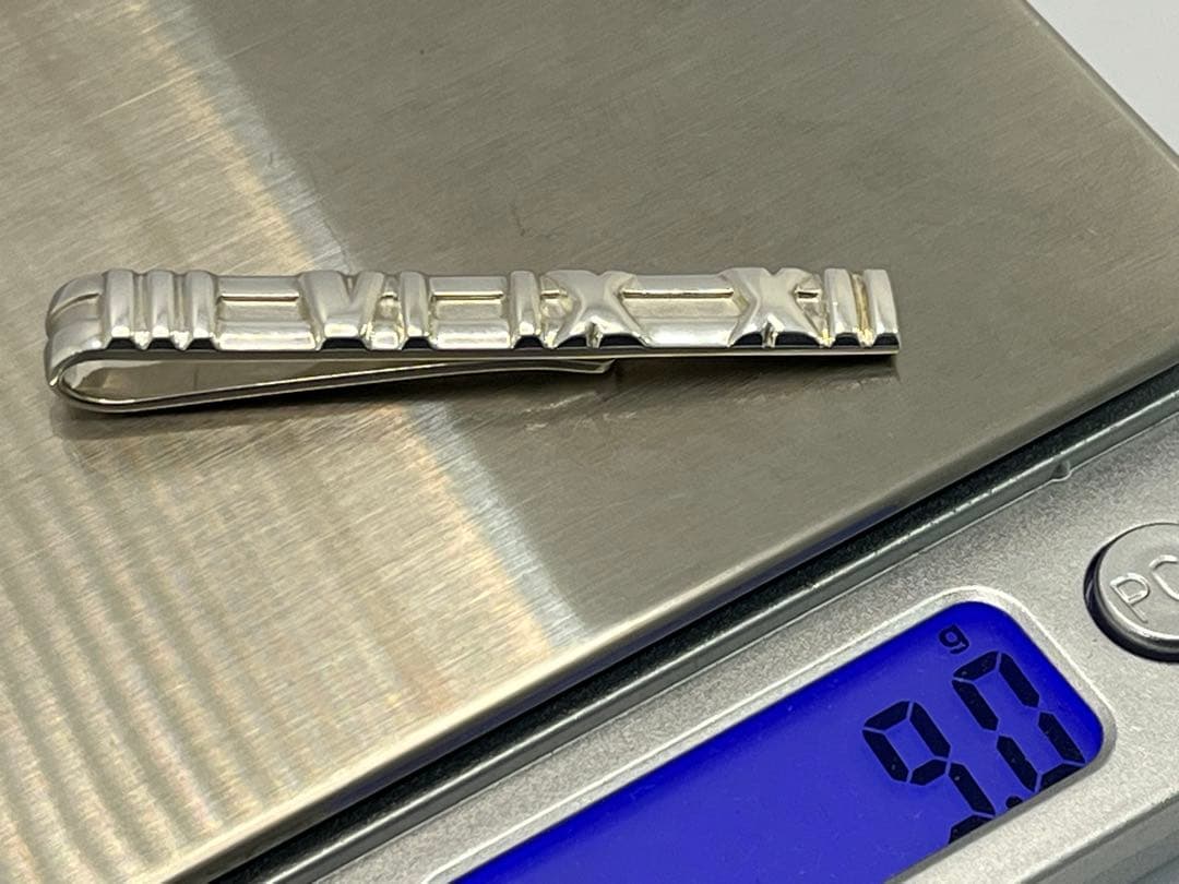 h601 美品　ティファニー　アトラス　1995 ネクタイピン　シルバー　925