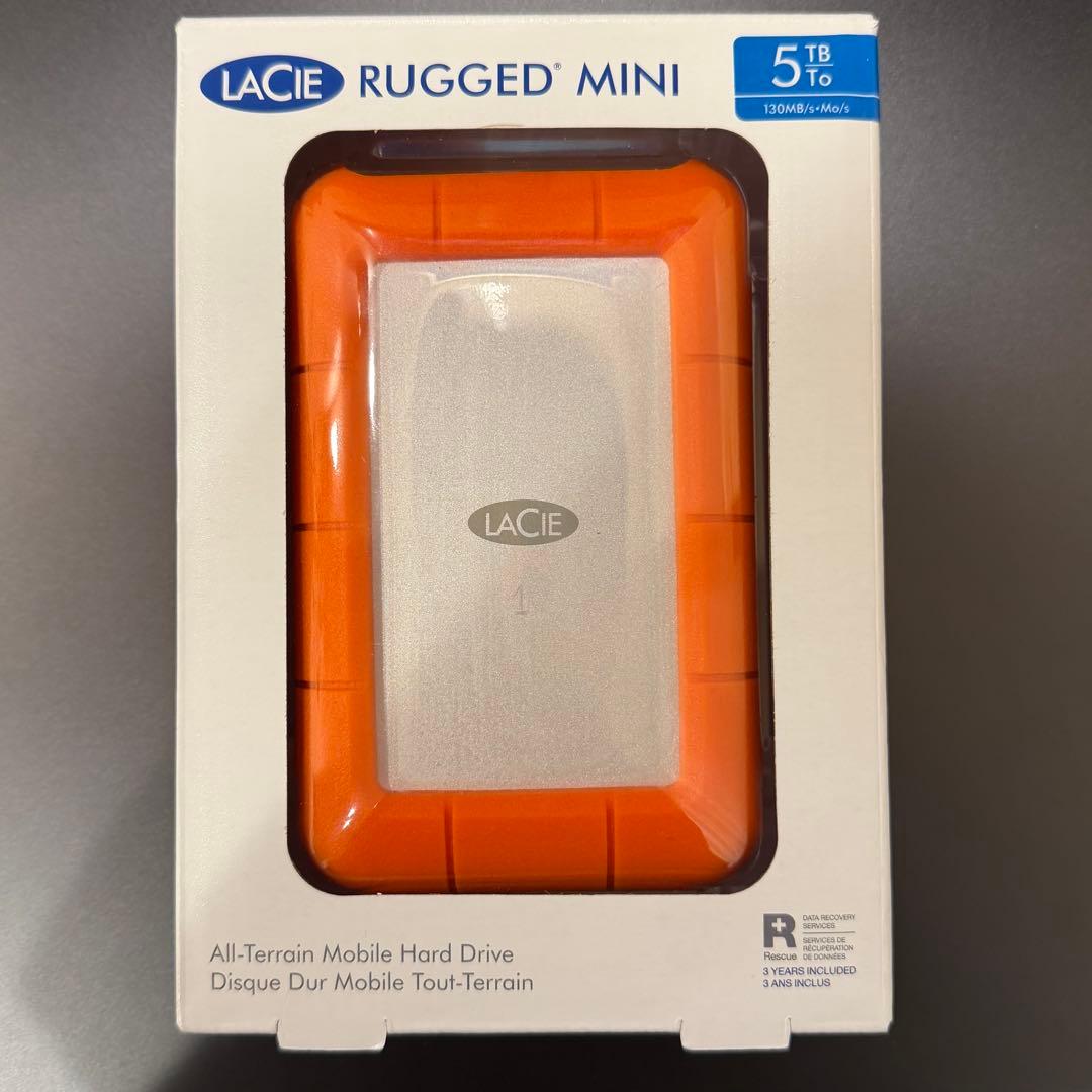 Lacie 外付けHDD 5TB