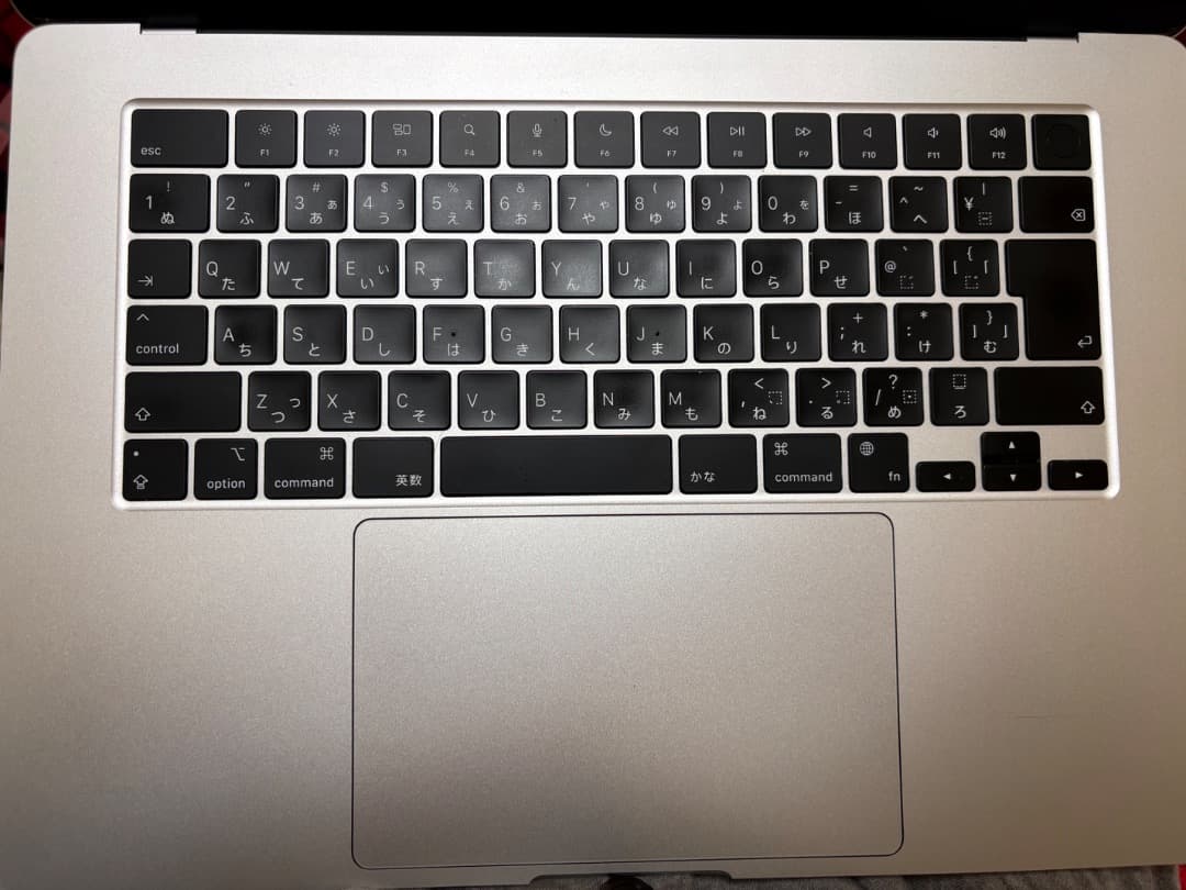 Mac book air 15インチ