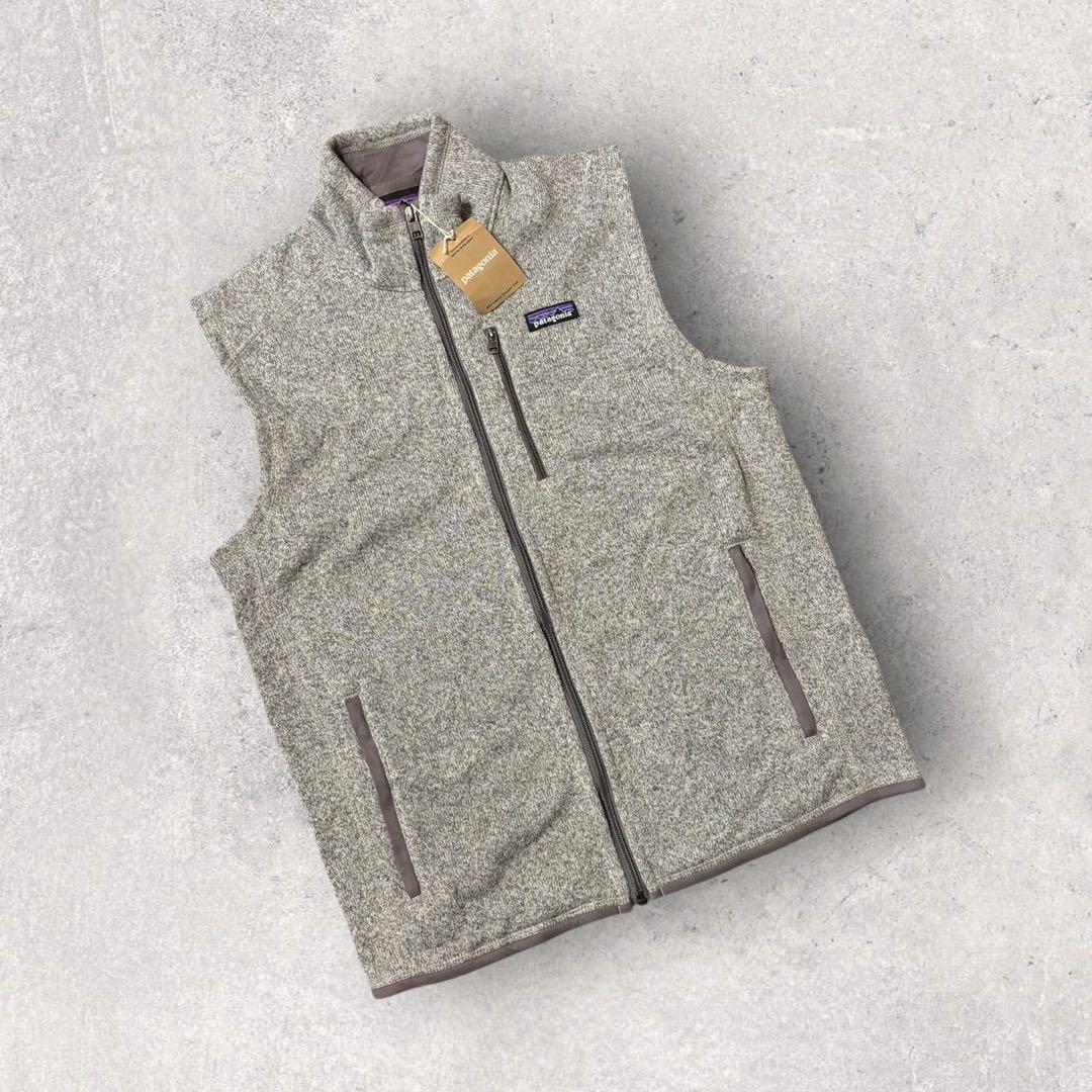 【パタゴニア】ベターセーターベスト　フリースベスト　グレー　M 23年製　美品f