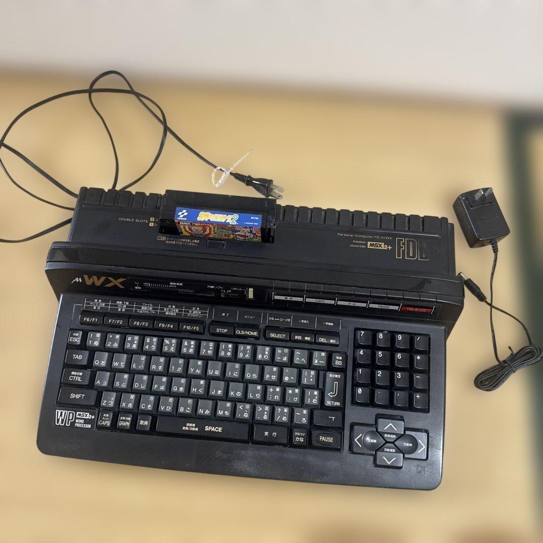 m*r様 MSX2+本体のみ\\Panasonic FS-A1WX//レトロPC