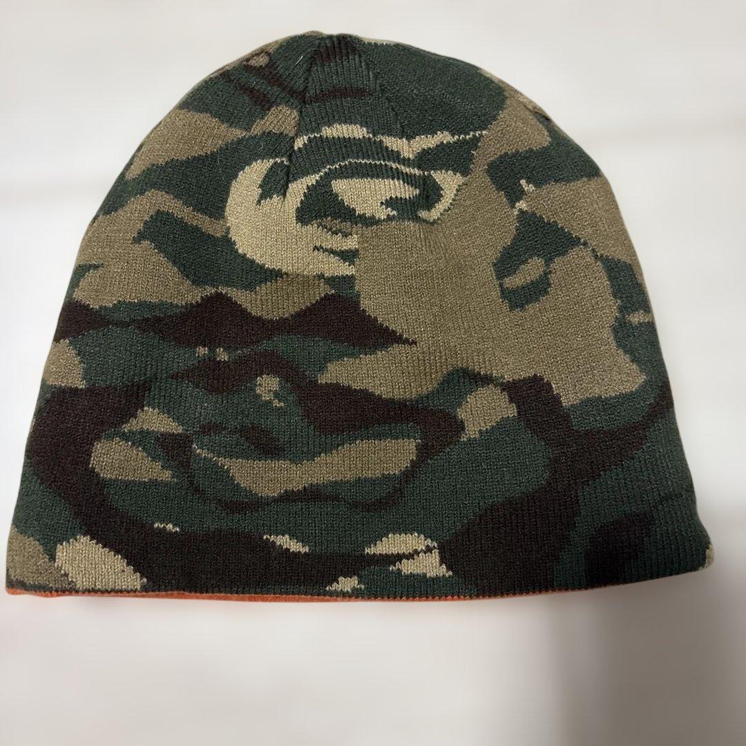 SOL soonerorlater リバーシブルビーニー　ニット帽　迷彩