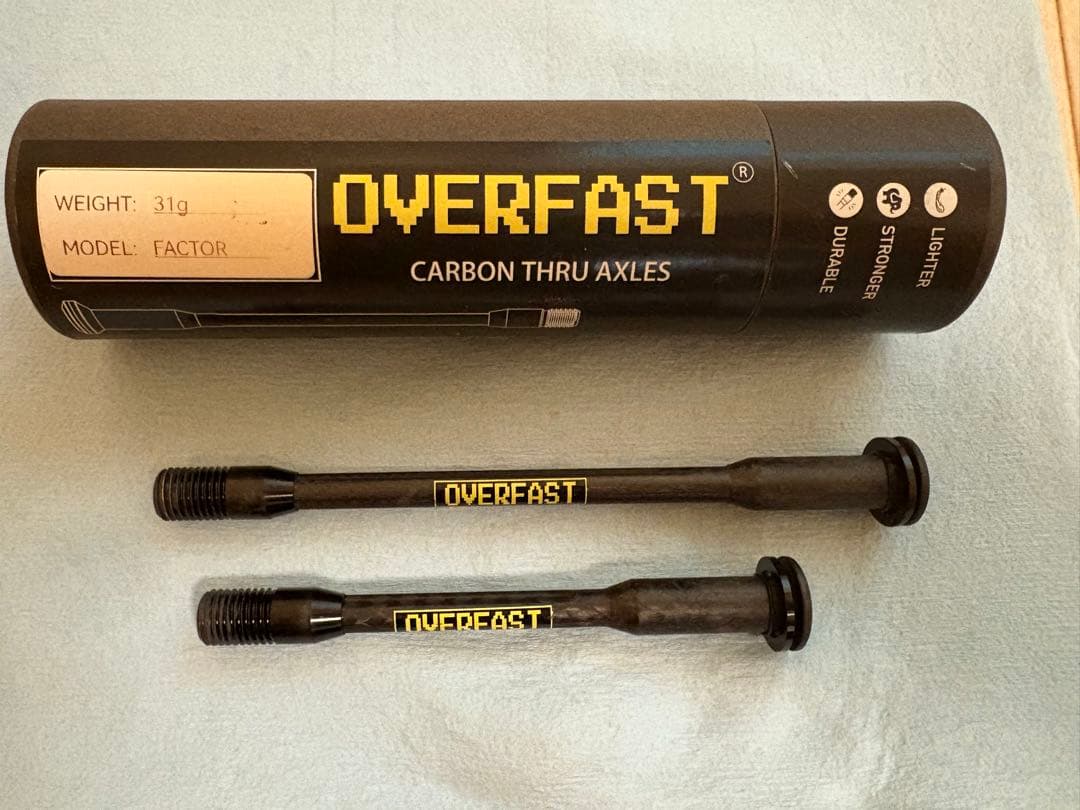 OVERFAST スルーアクスル FACTOR用