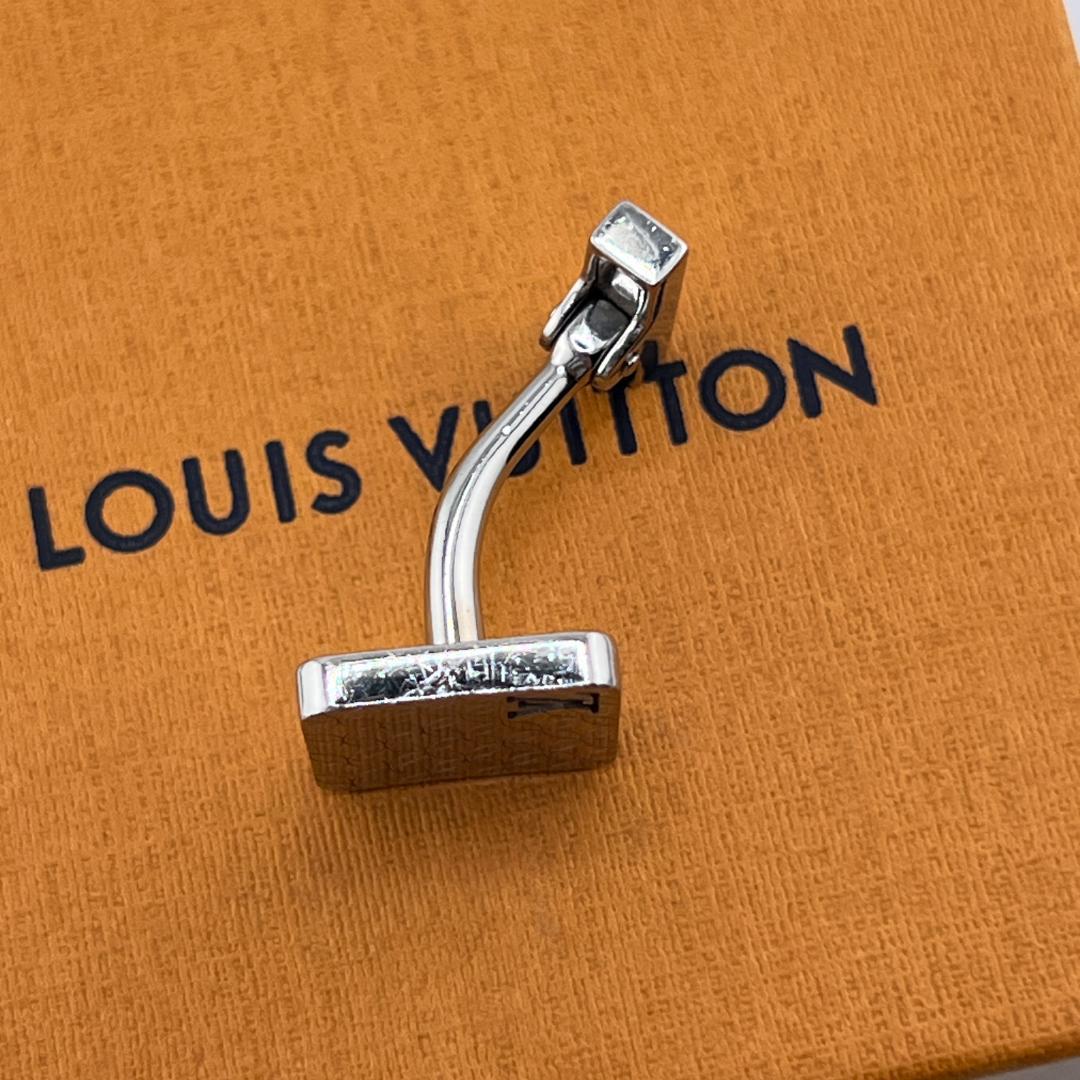 【美品】ルイヴィトン ブトン ドゥ マンシェット シャンゼリゼ カフスボタン