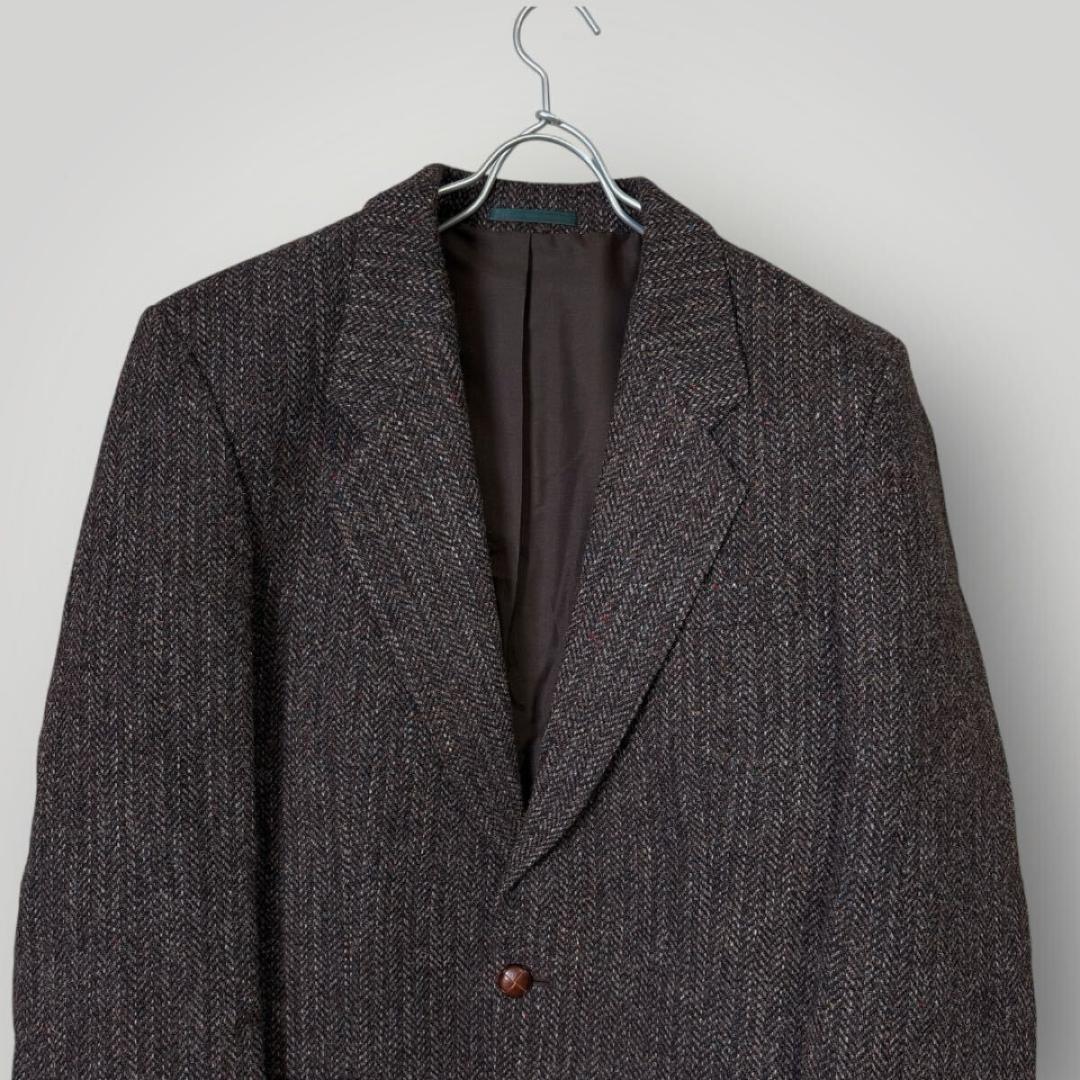 [超美品 上質]DUNN&CO Harris Tweed テーラードジャケット