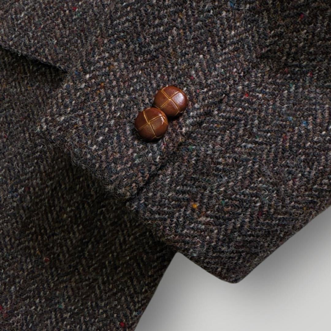 [超美品 上質]DUNN&CO Harris Tweed テーラードジャケット