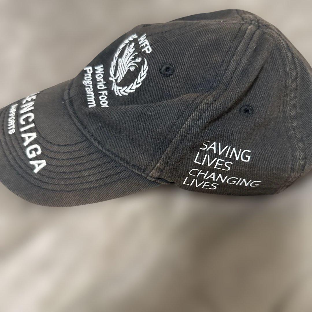 BALENCIAGA WFP キャップ ブラック