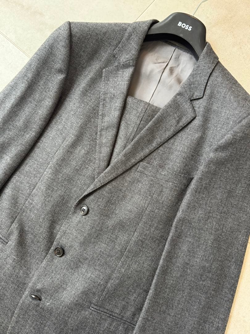 HUGO BOSS グレースーツ 上下セット 50サイズ（日本XL相当)